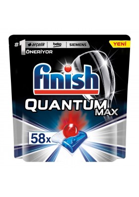 Finish Powerball Quantum Max 58'li Bulaşık Makinesi Tableti