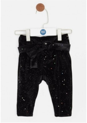 B&G Store Kız Bebek Siyah Pantolon 19FW0BG2233