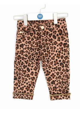 B&G Store Kız Bebek Desenli Pantolon 19FW0BG2236