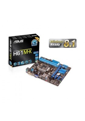 Asus H61M-K Intel H61 1600MHz DDR3 LGA1155 mATX Anakart