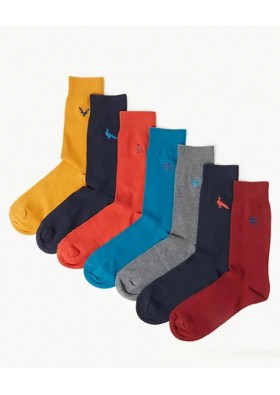 Marks&Spencer 7'li Cool & Fresh ™ İşlemeli Çorap T102281C