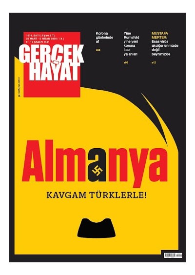 Gerçek Hayat Sayı 1014  Almanya Kavgam Türklerle