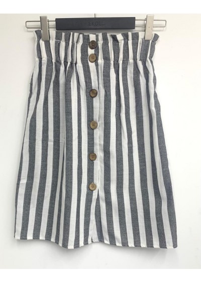 Style İstanbul Çizgili Etek