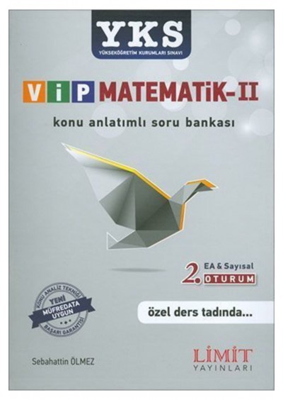 Limit Yayınları Vip Matematik - 2 Konu Anlatımlı Soru Bankas