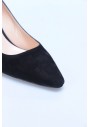 İnci Hakiki Deri Süet Kadın Klasik Topuklu Ayakkabı 7049 120130009077