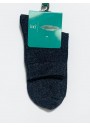 İnci Kadın Sim Detaylı Lacivert Çorap 2588