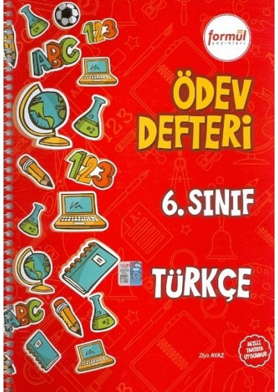 Formül 6. Sınıf Türkçe Ödev Defteri
