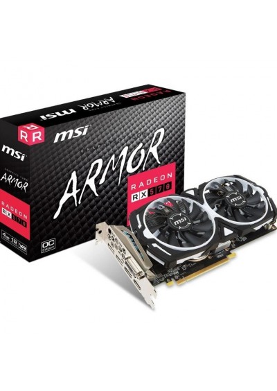 MSI RADEON RX 570 ARMOR 4G OC 4GB GDDR5 256bit AMD Ekran Kartı