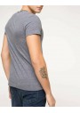 Defacto Erkek Çivit Mavisi Basic Kirli Yaka T-shirt E9177AZ