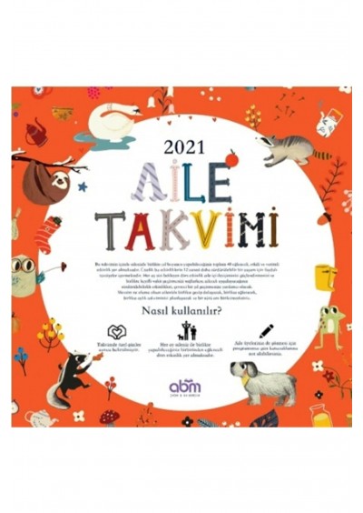 Kelepir 2021 Aile Takvimi - Ö. Çağla Acar  - ABM Yayınevi