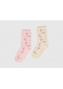 Socksmax Multi Kız Çocuk 2Li Çorap 8020909710