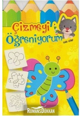 Parıltı Yayıncılık Çizmeyi Öğreniyorum-sarı Kitap