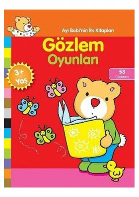 Parıltı Yayınları Ayı Bobinin İlk Kitapları - Gözlem Oyunları
