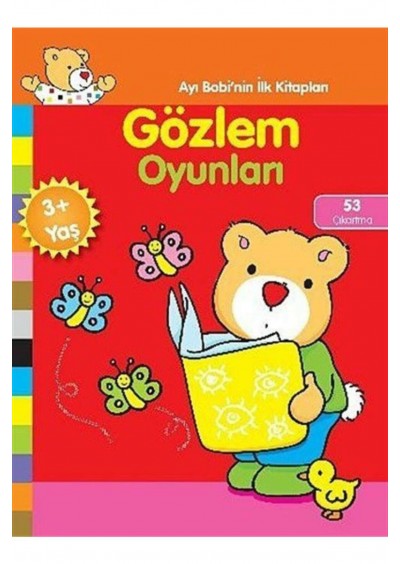 Parıltı Yayınları Ayı Bobinin İlk Kitapları - Gözlem Oyunları