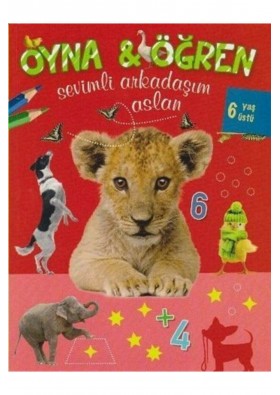 Parıltı Yayınları Oyna - Öğren Sevimli Arkadaşım Aslan - 6 Yaş Üstü