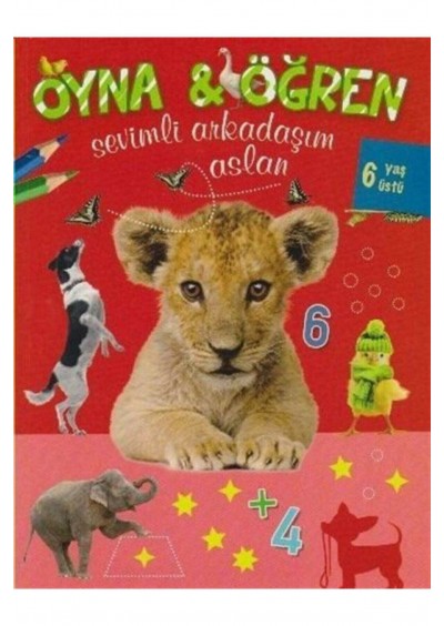 Parıltı Yayınları Oyna - Öğren Sevimli Arkadaşım Aslan - 6 Yaş Üstü