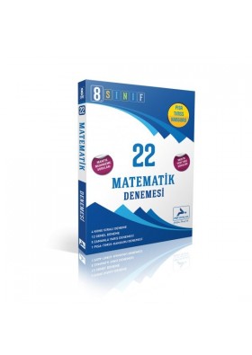 8. Sınıf Matematik 22 Denemesi Prf Paraf Yayınları