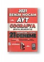 Benim Hocam Yayınevi 2021 Ayt Coğrafya Vid.çöz Deneme | Bayram Meral | Benim Hocam Yay