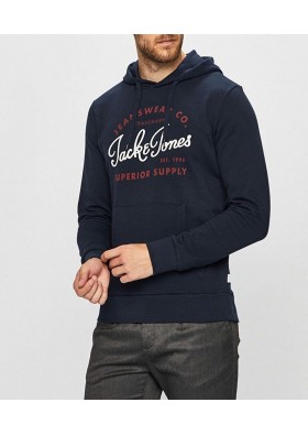 Jack & Jones  Erkek Kapüşonlu Sweatshirt 12157324