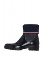 Tommy Hilfiger Kadın Siyah Knitted Sock Rain Bot FW0FW03565