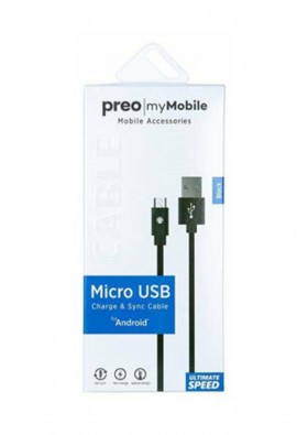Preo My Mobile Mmu02 Micro Usb Kablo 1 Metre