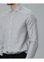 Lufian Remo Smart Gömlek Comfort Slim Fit Gri 111010270
