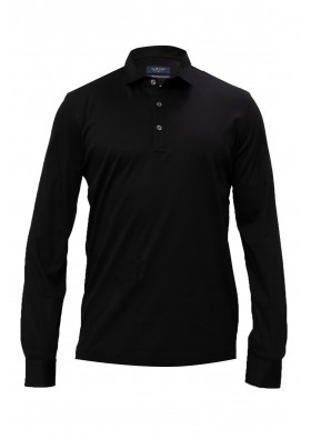 Lufian Erkek Siyah Asil Spor Polo T- Shirt 111040064