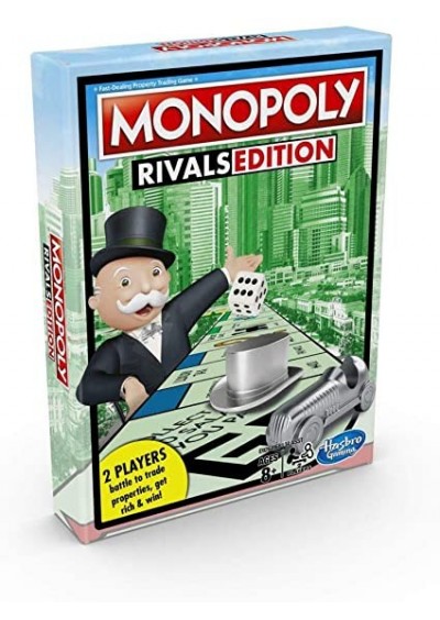 Monopoly Rivals Edition 2 Oyuncu Hasbro Oyunu Yeni Fabrika Mühürlü