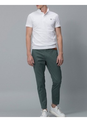 Lufian Erkek Diamos Basic Polo T- Shirt Beyaz 111040014