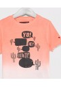 Tommy Hilfiger Kız Çocuk Küçük Slogan T-Shirt KB0KB04084