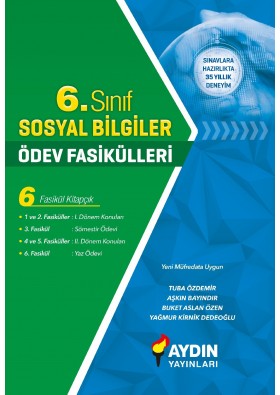 6. Sosyal Bilgiler Ödev Fasikülleri - Aydın Yayınları