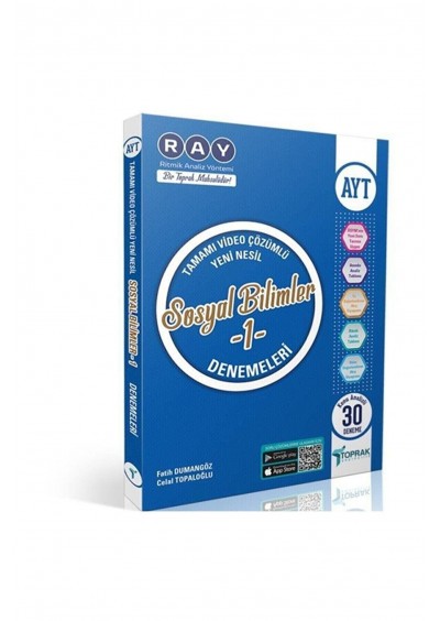 2022 Toprak Yayınları Ayt Sosyal Bilimler 1 Konu Analizli 30 Deneme