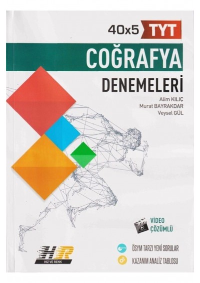 Hız ve Renk 40 X 5 Tyt Coğrafya Denemeleri