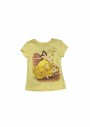 Disney Kız Çocuk Bella Baskılı Tişört  Sarı
