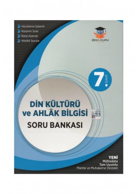 Zeka Küpü Yayınları 7. Sınıf Din Kültürü ve Ahlak Bilgisi Soru Bankası