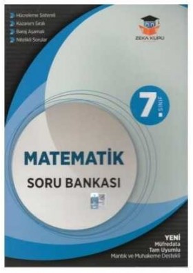 7. Sınıf Matematik Soru Bankası Zeka Küpü Yayınları