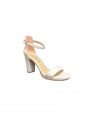 Alvadonna Kadın Topuklu Beyaz Ayakkabı