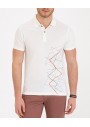 Pierre Cardin Ekru Slim Fit Polo Yaka T-Shirt G021SZ011.000.1271914