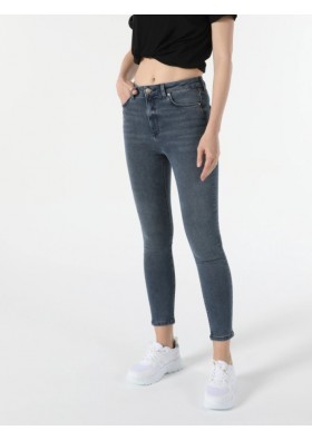 Colin’s  760 Dıana Yüksek Bel Dar Paça Super Slim Fit Jean Kadın Jean Pantolon