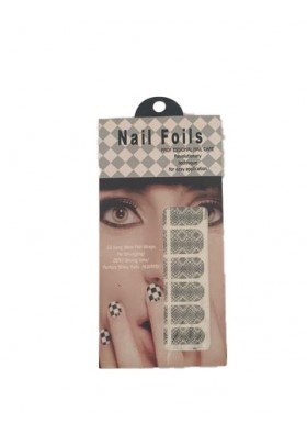 Nail Foils Tırnak Dövmesi NFE020 Tırnak Süsü