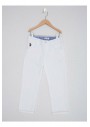 US Polo Assn Erkek Çocuk Beyaz Pantolon G083SZ078.000.974554.
