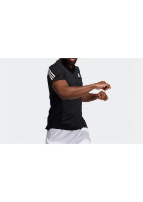Adidas Aeroready Lyte Short Sleeve Zip Tee Erkek Siyah Tişört GT3872