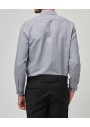 Altınyıldız Classics Erkek Siyah Tailored Slim Fit Armürlü Gömlek 4A2020100001