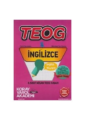 TEOG İngilizce Sınavı Denemeleri - Koray Varol Akademi