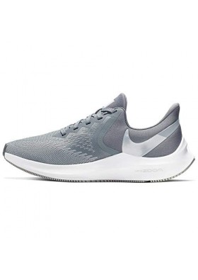 Nike Zoom Winflo 6 Kadın Koşu Ayakkabısı Gri Beyaz AQ8228-002