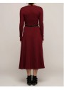 New Station Kadın Bordo Elbise