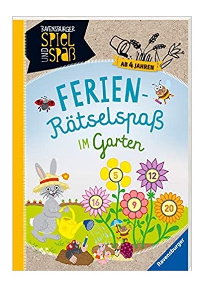 Ferien - Rätselspaß im Garten