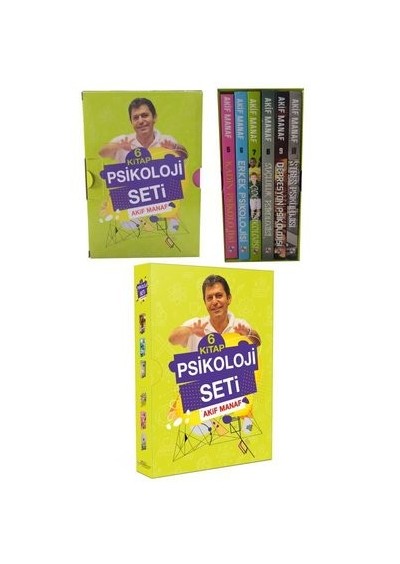 Akif Manaf Psikoloji Seti - 6 Kitap Takım