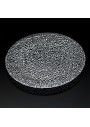 Kristal Görünümlü Kabartmalı Cam Plaka Batı Tarzı Meyve Tabağı 5Lıi