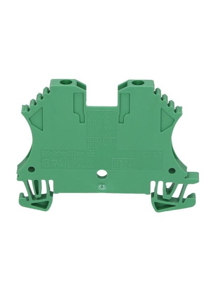 Weidmüller Terminal Block Ray Klemens WDU 2.5 GN - 1020090000